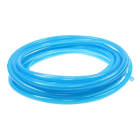Coilhose Pneumatics Flexeel Hose, 1/4in x 100ft, Without Fittings, Transparent Blue PFE4100T